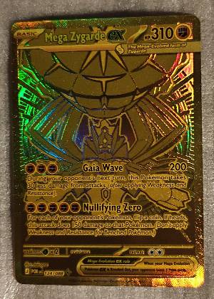 Mega Zygarde ex, graded 9.0