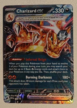 Charizard ex, graded 9.5