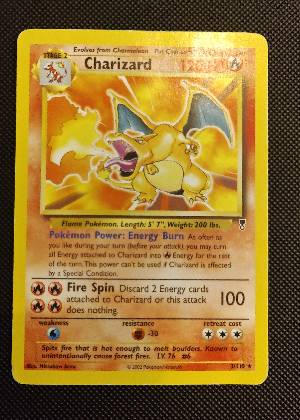 Charizard graded 8.5