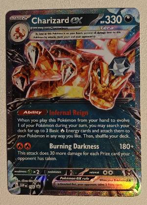 Charizard ex -196 graded 9