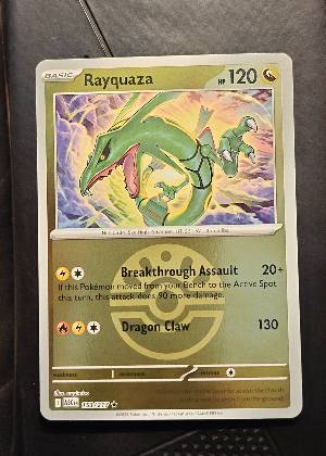 Rayquaza, graded 9.5
