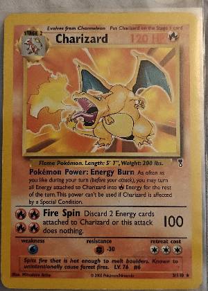 Charizard, graded 9.0