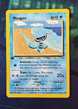 Wooper, graded 8.0