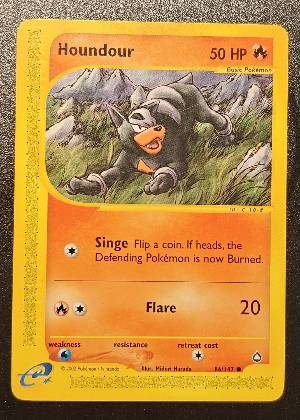 Houndour, graded 7.5