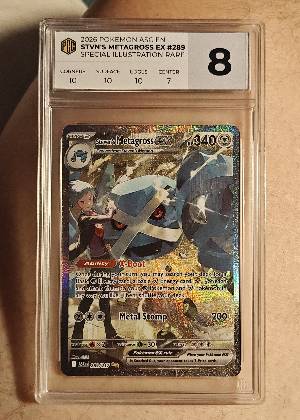 Steven's Metagross ex, graded 8.0