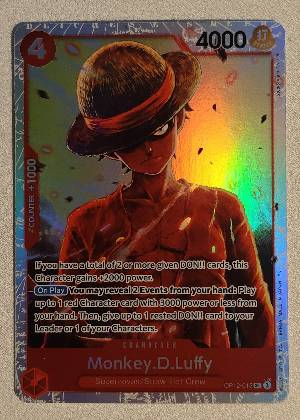 Monkey.D.Luffy, graded 9.5