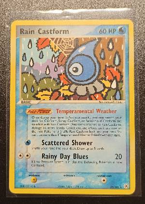 Rain Castform, graded 7.5