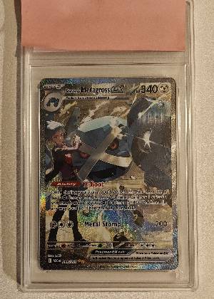 Steven's Metagross ex graded 9