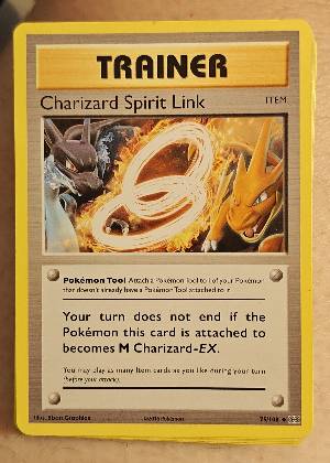 Charizard Spirit Link, graded 9.0