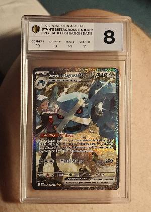 Steven's Metagross ex, graded 8.0