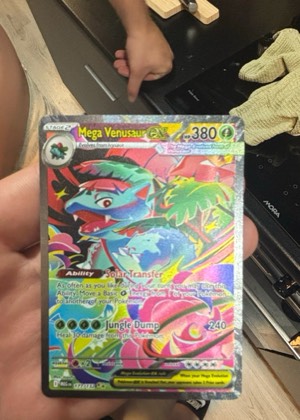 Mega Venusaur ex graded 9
