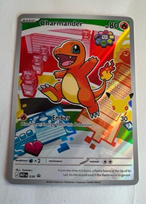 Charmander - 038, graded 9.5