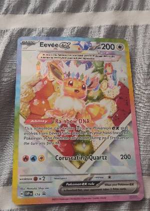 Eevee ex - 174 graded 8