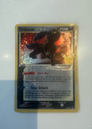Umbreon Star, graded 8.0