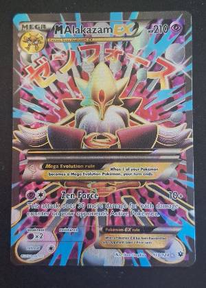 M Alakazam EX (Full Art), graded 7.0