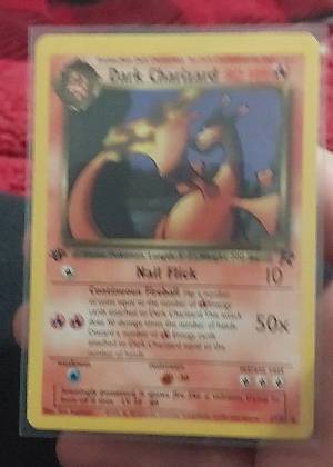 Dark Charizard, graded 9.0