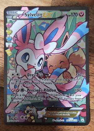 Sylveon EX (Full Art), graded 9.5