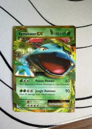 Venusaur EX graded 6 & below