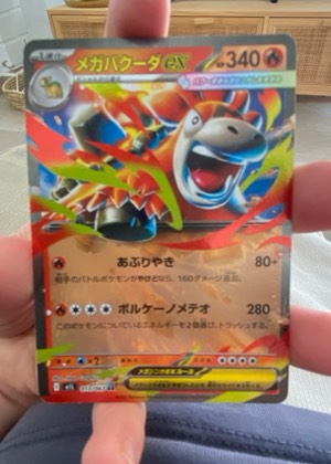 Mega Camerupt ex, graded 8.0