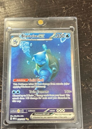 Blastoise ex, graded 9.5