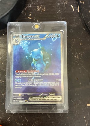 Blastoise ex graded 8