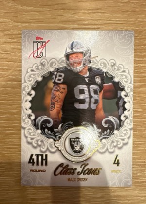 Maxx Crosby, graded 8.5