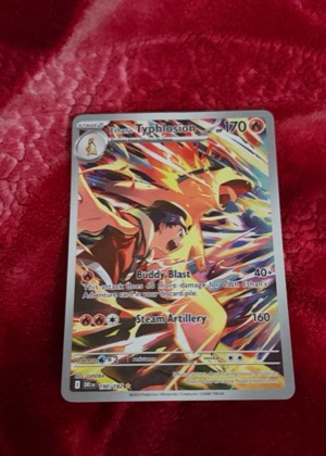 Ethan's Typhlosion, graded 9.0
