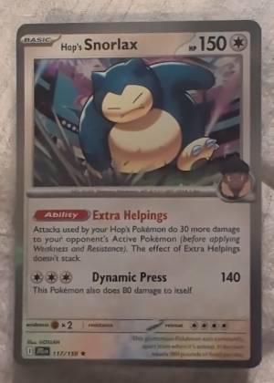 Hop's Snorlax graded 8.5