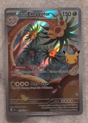 Alolan Exeggutor, graded 9.0
