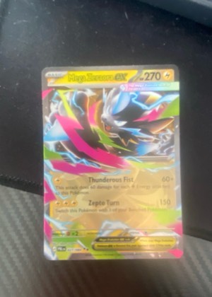 Mega Zeraora ex - 027/084 graded 9