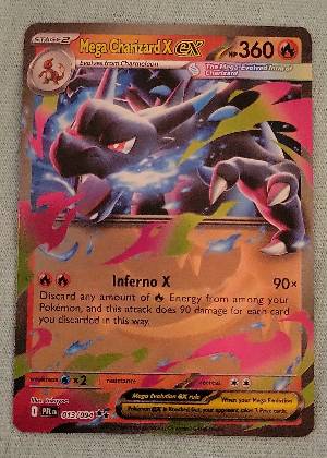 Mega Charizard X ex graded 9.5