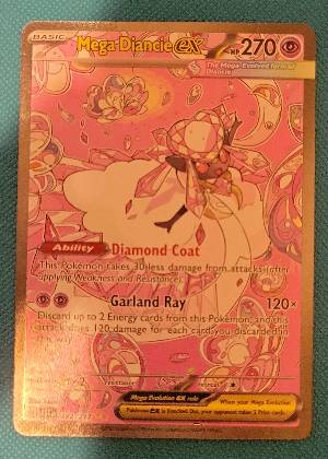 Mega Diancie ex - 282/217 graded 9