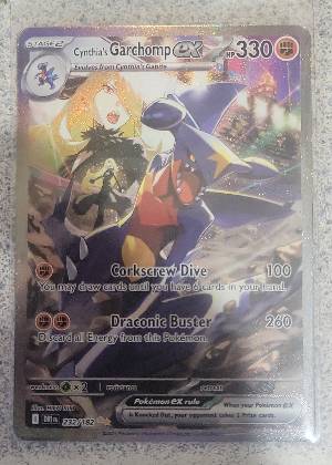 Cynthia's Garchomp ex, graded 9.0