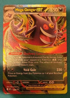 Mega Gengar ex - 073 graded 8