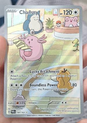 Chansey graded 9.5