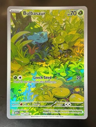 Bulbasaur - 166/165 graded 9