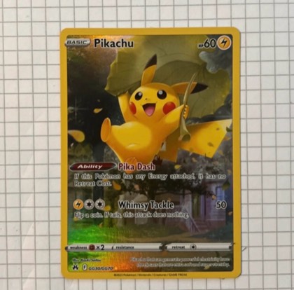 Pikachu, graded 9.0