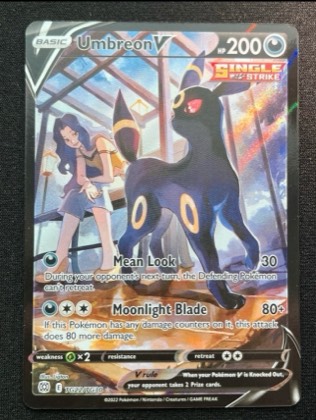 Umbreon V, graded 9.0