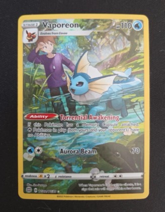 Vaporeon graded 8