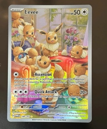 Eevee, graded 9.0
