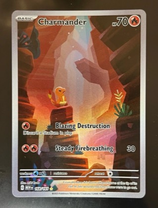 Charmander, graded 9.0