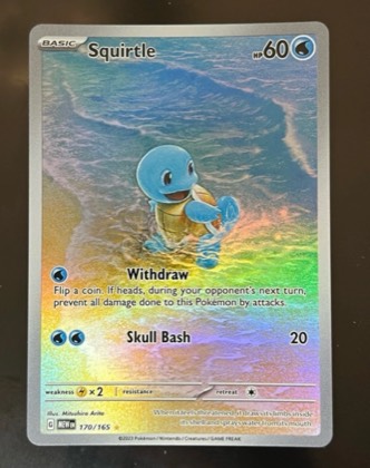 Squirtle - 170/165 graded 9