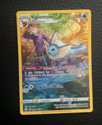 Vaporeon graded 9