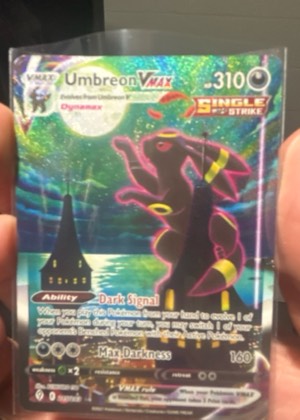 Umbreon VMAX (Alternate Art Secret), graded 8.0
