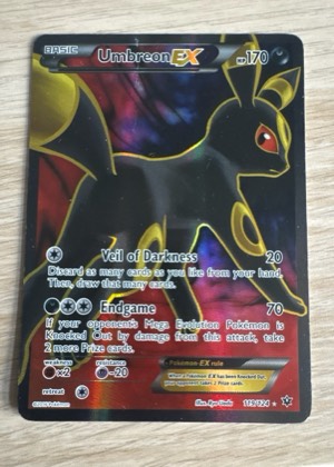 Umbreon EX (Full Art) graded 8.5