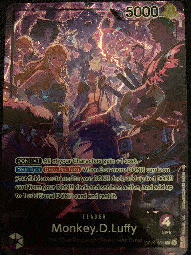 Monkey.D.Luffy (061) (Parallel), graded 8.5