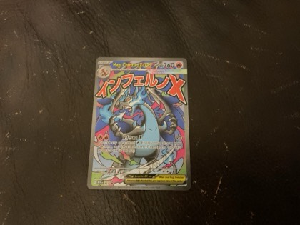 Mega Charizard X ex, graded 9.0