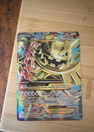 M Steelix EX (Full Art), graded 9.0