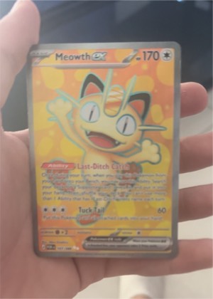 Meowth ex, graded 9.0