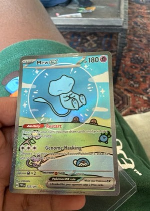 Mew ex, graded 9.5